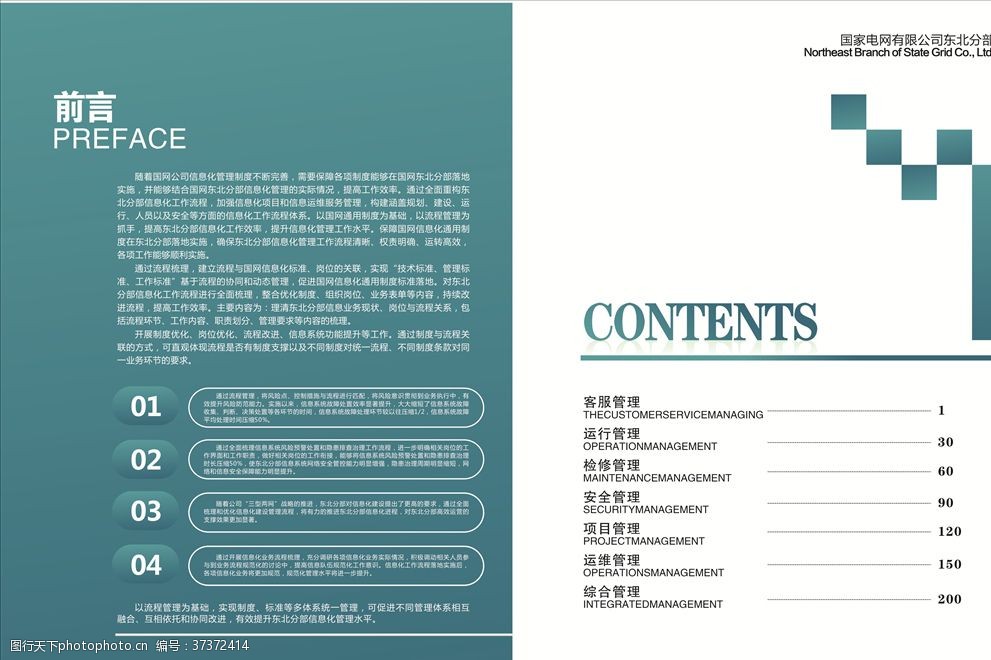 国电画册前言目录