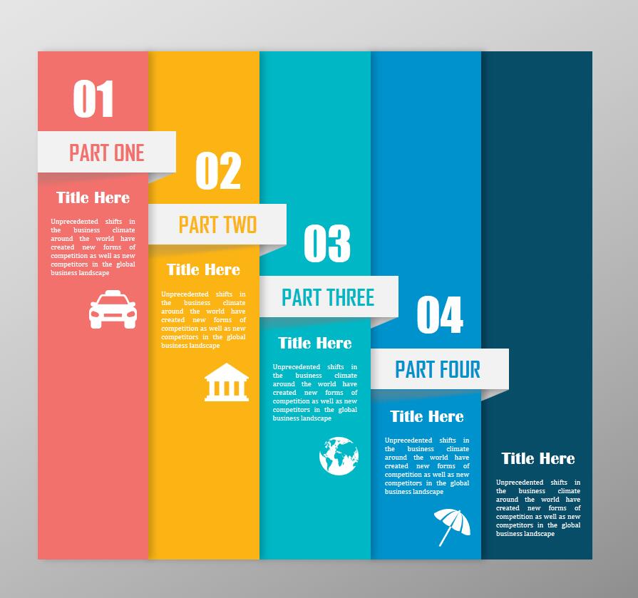 作品标题:立体创意图表