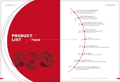 企业产品宣传册目录